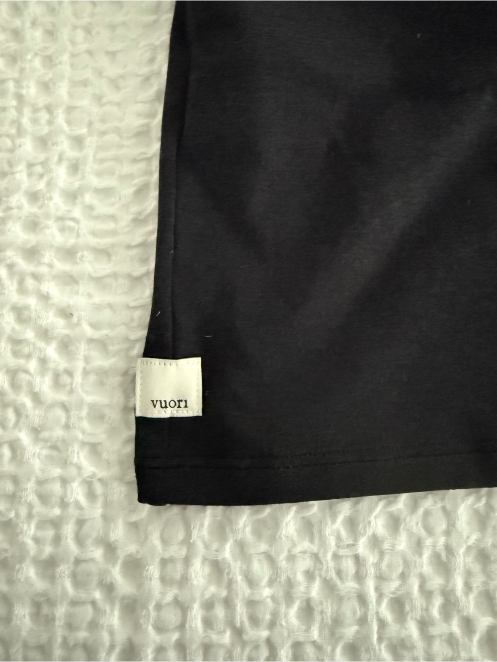 Vuori Halo 2.0 tank Black Racerback Tank Top - Picture 4 of 5